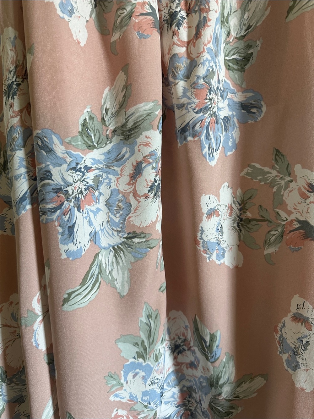 Floral High-Low Ruffle Maxi Dress - Picture 16 of 16